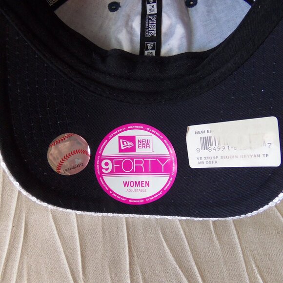 Victoria's Secret Pink New York Yankees Sequin Baseball Cap - Picture 14 of 15